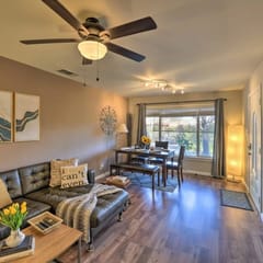 2BD Carmichael Retreat w/BBQ & Pet Garden, Near DT