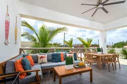 Villa Chica 3 min to Beach, Diving & Restaurants with Pool and private Garden 10 min to Windsurfing & Kitesurfing